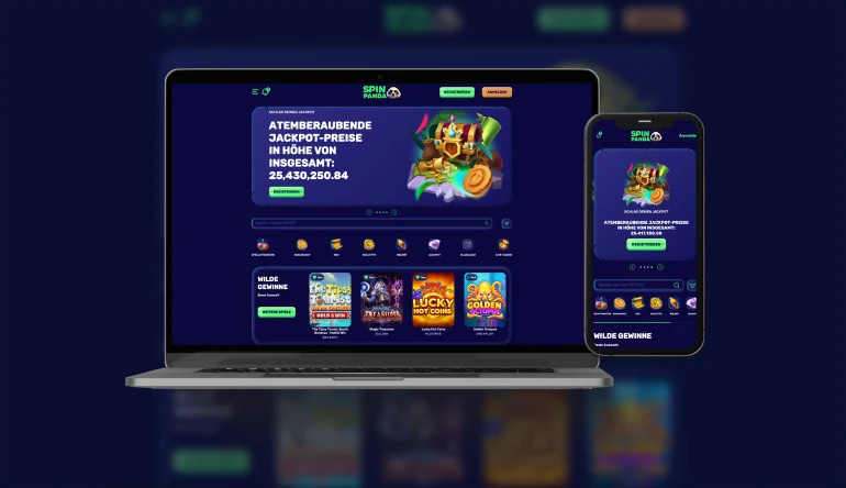 SpinPanda Casino App-schermafbeelding